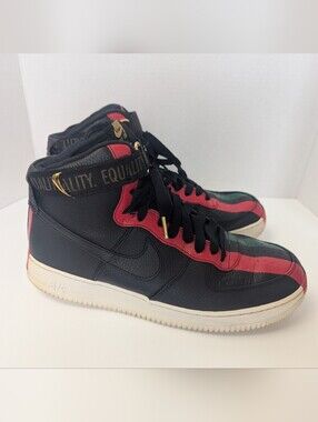 Nike Air Force 1 High BHM 2018 Black History Month Size 12.5 Men 836227-002 AF1